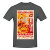 Funny Casablanca Movie Unisexs Tshirt Printed Tops are loose and slim fit Womens Tshirts
