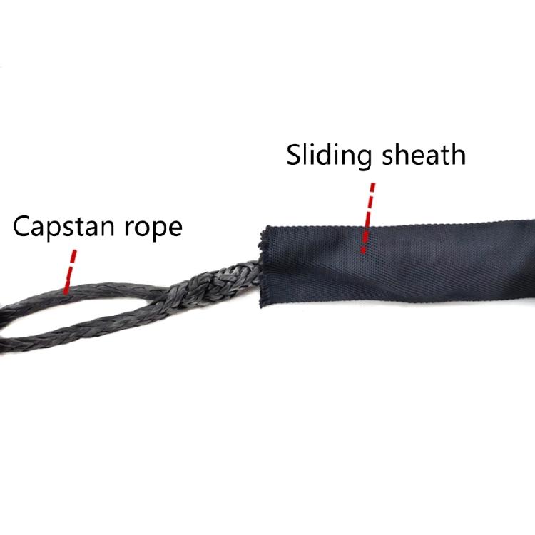Compact & Portable Nylon Rope Nylon Winch Rope Rugged Winch Rope Covering