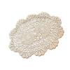 Table Mat 2022 Beige/White Cotton Lace Doilies Floral Lace Doilies Floral