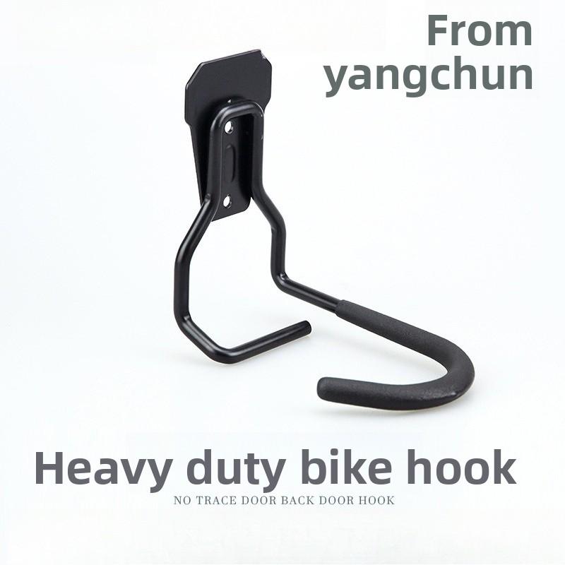 Wall Mount Bicycle Hook Vertical Horizontal Bike Rack Heavy Duty Front Tire Hanger for Garage Home Storage Organizer