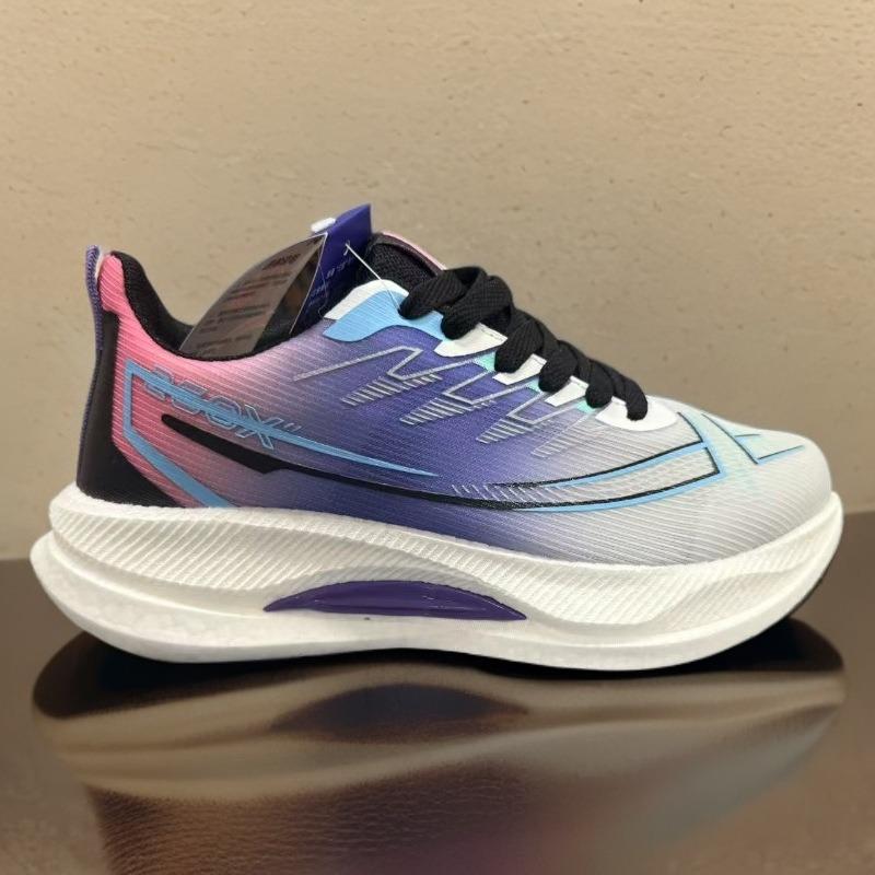 Summer New Couple Shoes Light and Comfortable Gradual Change Color Youth Sports Shoes Breathable Soft Sole Lace-up Men's Running Shoes