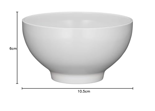 Thermos Vacuum Flask Rice Bowl, 250cc (1.3 Cups, Approximately 0.6 Go), White, JDL-250