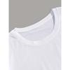 European Size Flag & Letter Print, Men's Crew Neck Short Sleeve Tee Fashion Regular Fit T-Shirt, Casual Comfy Breathable Top For Spring Summer