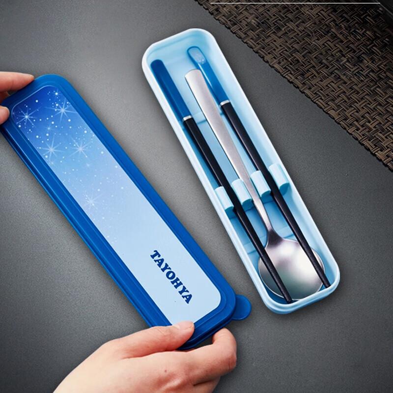 Антибактериальный портативный набор палочек и ложки Duoyawu