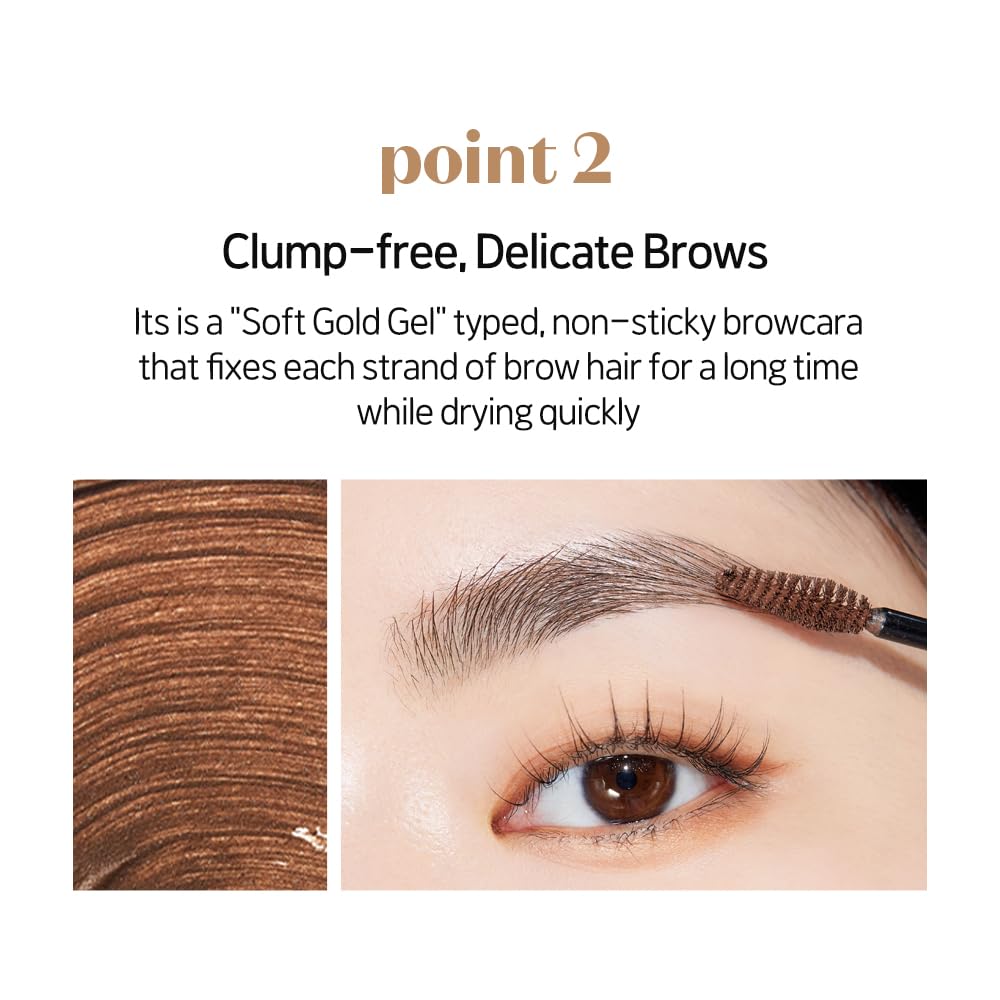 [Etude Official] Color My Brow Mascara Red Brown Eyebrow Mascara Eyebrow