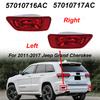 For Jeep Compass Grand Cherokee Dodge 2011-2018 57010717AC Left Right Car Rear Bumper Reflector Brake Light Tail Lamp 57010716AC