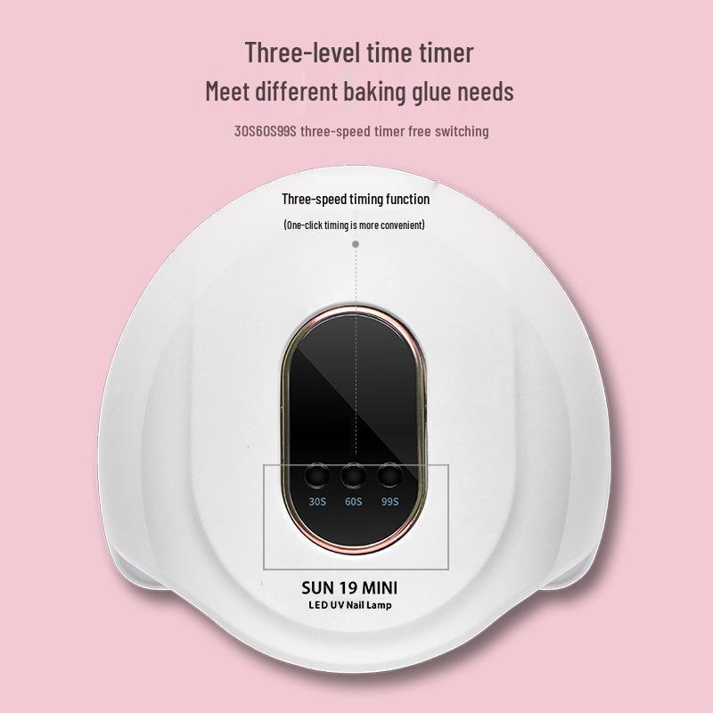 Lampa Suszarka do Paznokci UV LED 72W do Szybkiego Utwardzania Lakieru Żelowego, Bez Opalaania, do Domowego Użytku.