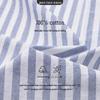 Navigare Women's 100% Cotton Striped Long-Sleeve Casual Shirt