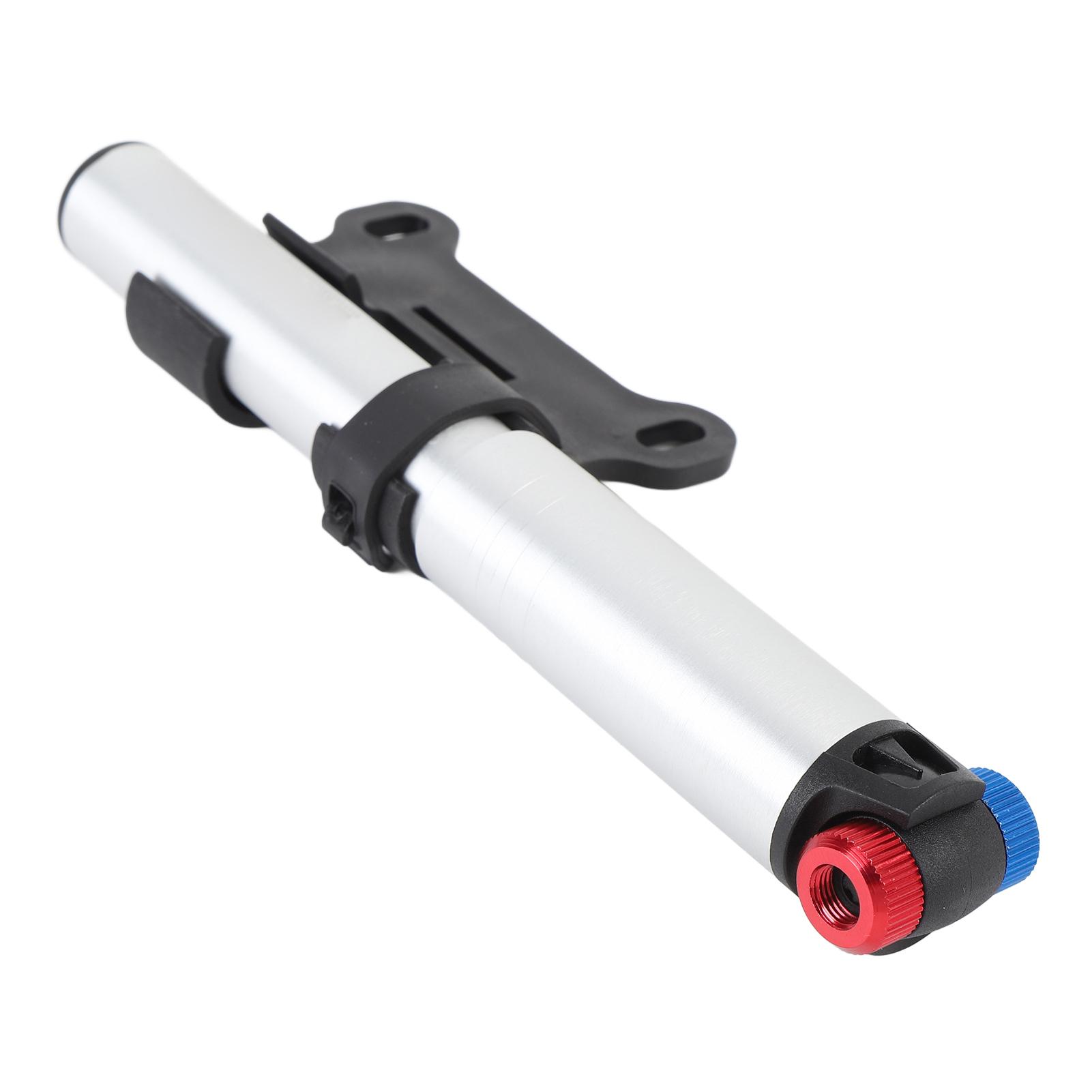 

Мини-велосипедный насос из алюминиевого сплава, совместимый с американскими и французскими клапанами, портативный велосипедный воздушный ручной насос для шоссейных дорог