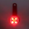 LED Dog Collar Light Pendant TPU ABS IPX7 Waterproof 3 Light Modes USB Rechargeable Dog Safety Light for Pet Bag Bike