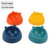 Stainless Steel Slanted Cat & Puppy Bowl - Small, Non-Slip Design for Food & Water