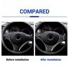 For BMW 1 Series E82 E88 2008-2013 Carbon Steering Frame Lower Chin Cover Anti Scratch Steering Wheel Interior Car Accessories