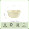 ZISIZ French Cream Style Ceramic Soup Bowl Set