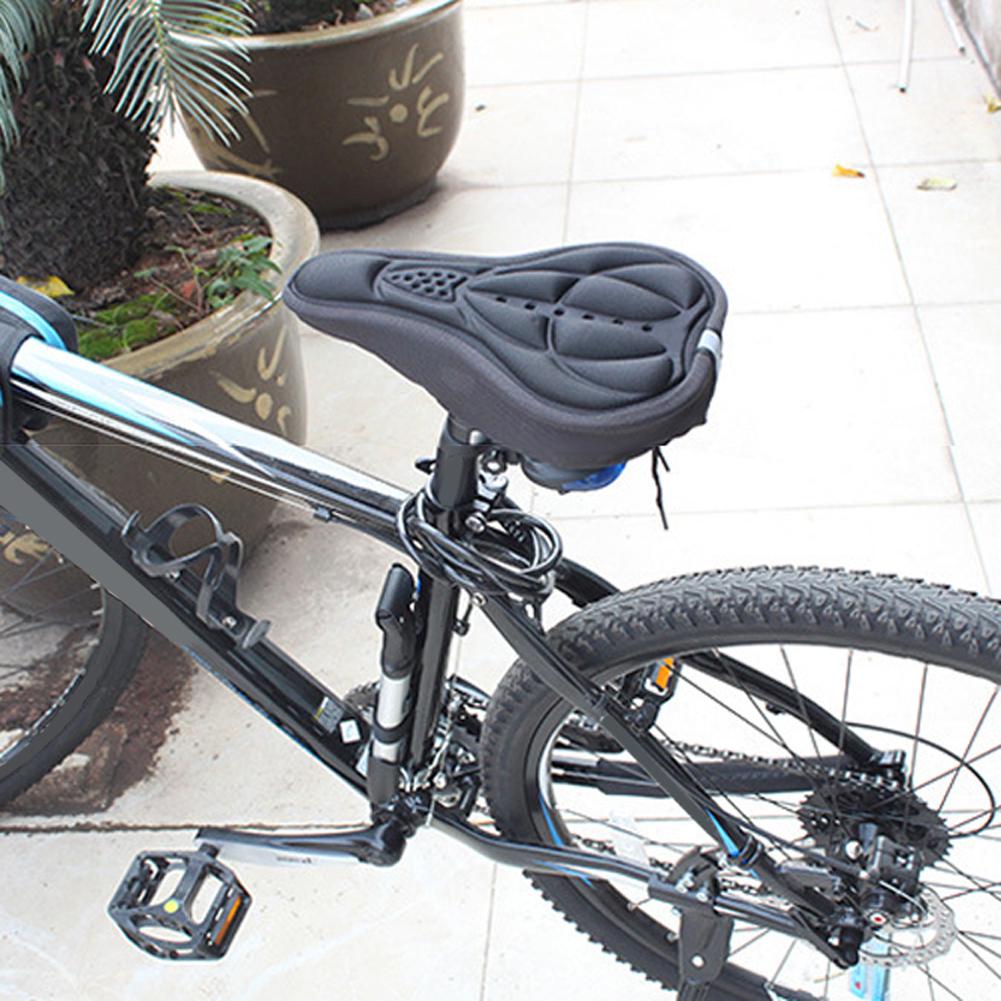 Bike Seat Cushion Bike Seat Cover Breathable Bicycle Saddle Cover Ergonomic Soft Bicycle Seat Cushion Non Slip for Women & Men