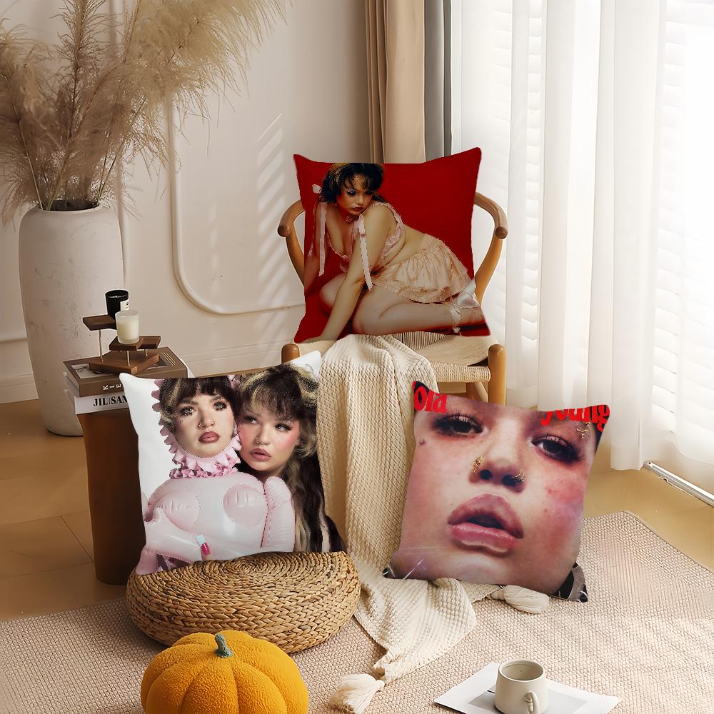 British Singer L-Lola Young Myself Pillow Case Applicable Space For Guest Rooms Interiors Cars Office House Decoration
