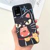 For LG K52 Q52 2020 Phone Case Soft Matte Silicone Capa For LGK52 LGQ52 2020 Funda Goothic Style Cartoon Back Cover Cute Pattern