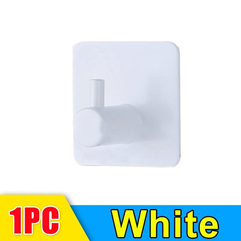 

1/2/4Pcs Adhesive Heavy Duty Wall Hook Waterproof Stainless Steel, Mounting - Bathroom and Bedroom