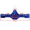 Metal Axle Housing Sleeve Steering Knuckle Links Mid Gearbox Gear Base CVD for RC Car 1/8 Losi LMT Monster Truck Upgrade Parts