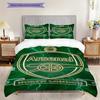 "Iconic Arsenal Football Emblem" Bedding (1 * duvet cover + 2 * pillowcase, without core) 2DFlat Bedding set Soft and comfortable