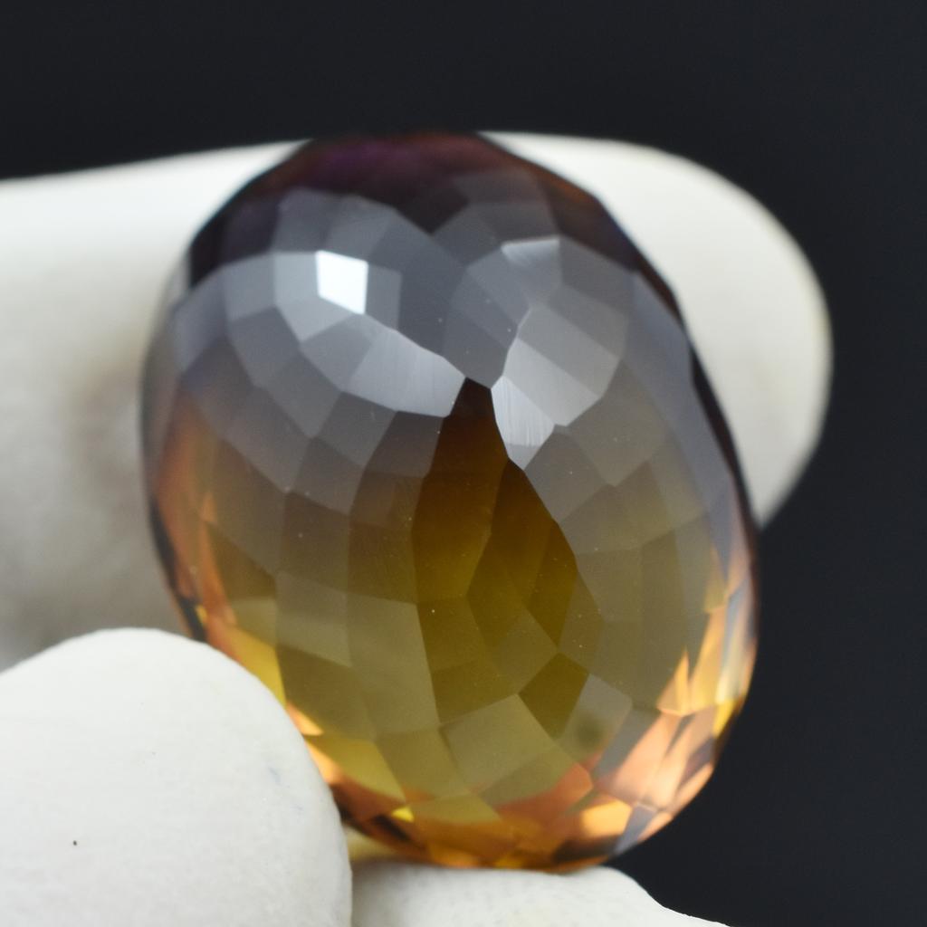 29.95 Ct Natural Bi-Color Ametrine Oval Stunning Certified Loose Gemstone