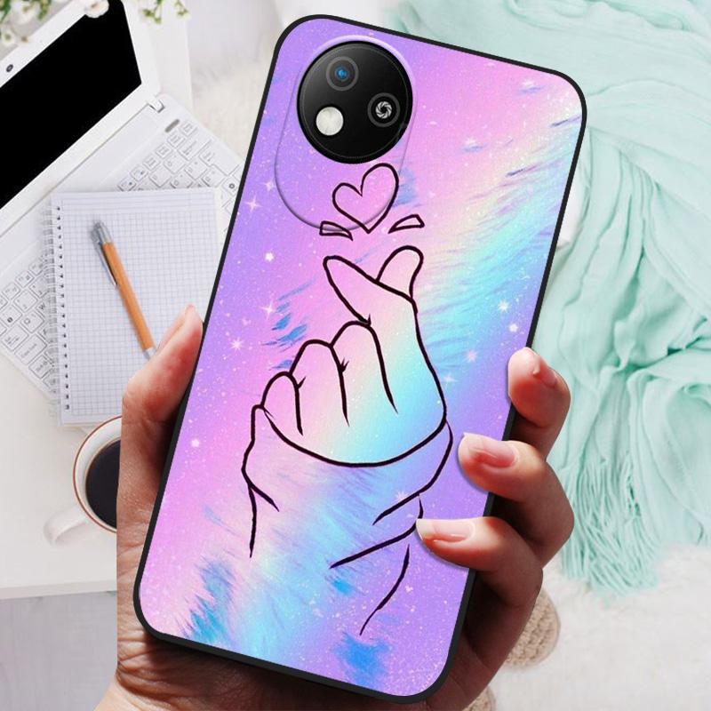 For  ZTE Blade A35 Lite Case Lion Wolf Silicone Soft Back Cover For ZTE Blade A35 Core Phone Case A35Lite 2024 Protective Shell