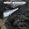 For Honda CB650R Motorcycle Wing Protector CB650 R CB 650R 2018-2023 2022 2021 Carbon Black Fairing Winglets Fin Trim Cover