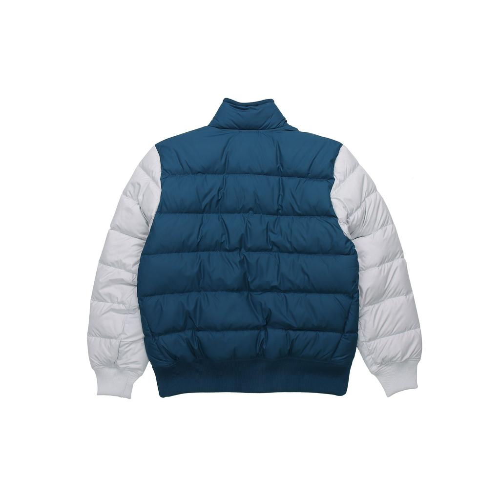 Nike Veste de sport chaude à blocs de couleurs pour hommes Vêtements d'extérieur Blanc Bleu DC1292-499
