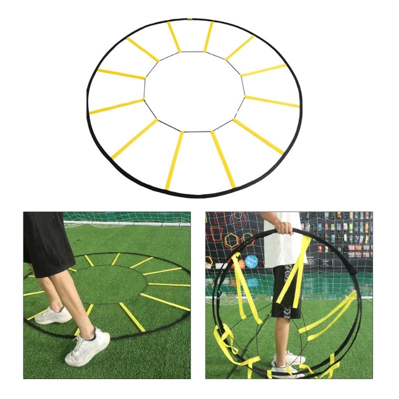 Circular Agile Training Props for High - Intensity Reactive Foot Training and Skill Football Basketball Multifunctional Ladder
