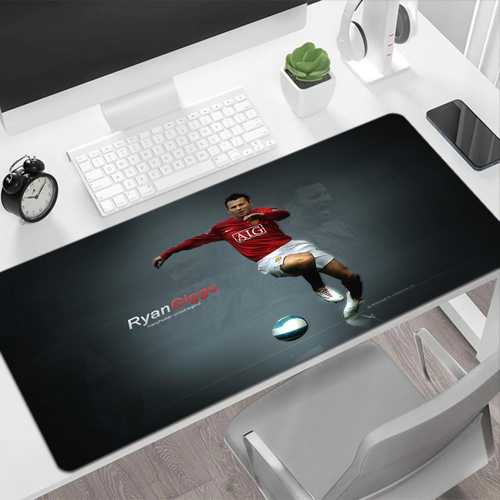 Rainy Day Soccer Action Gaming Mouse Pad Gaming Laptop Mouse Pad Office Mouse Mats Non-Slip Rubber Base Perfect Gift for Gamers And Professionals