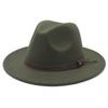 Popular European and American Cotton Retro Fedora Hat Men's and Women's British Style Jazz Hat Ethnic Top Hat