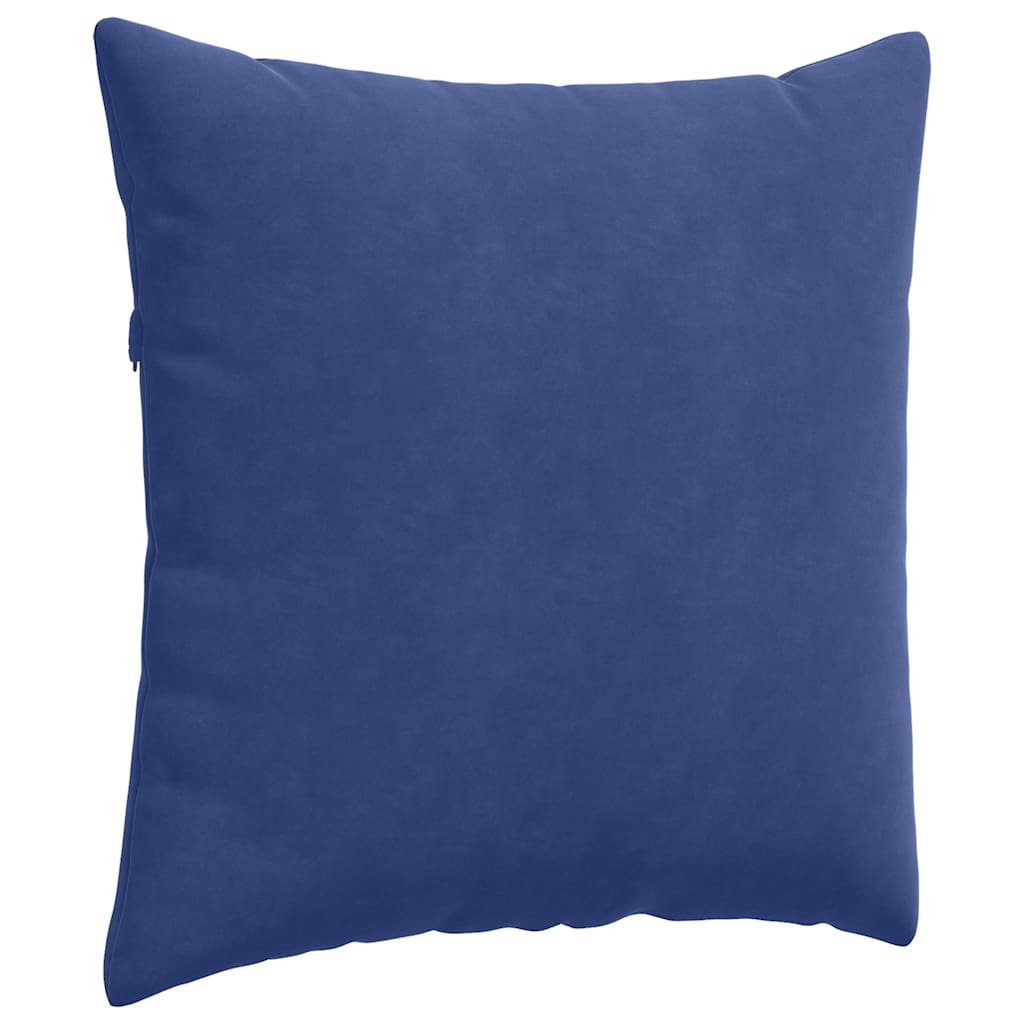 Sofa Cushions 2 Pieces Police Blue 60 X 60 Cm Cord Fabric