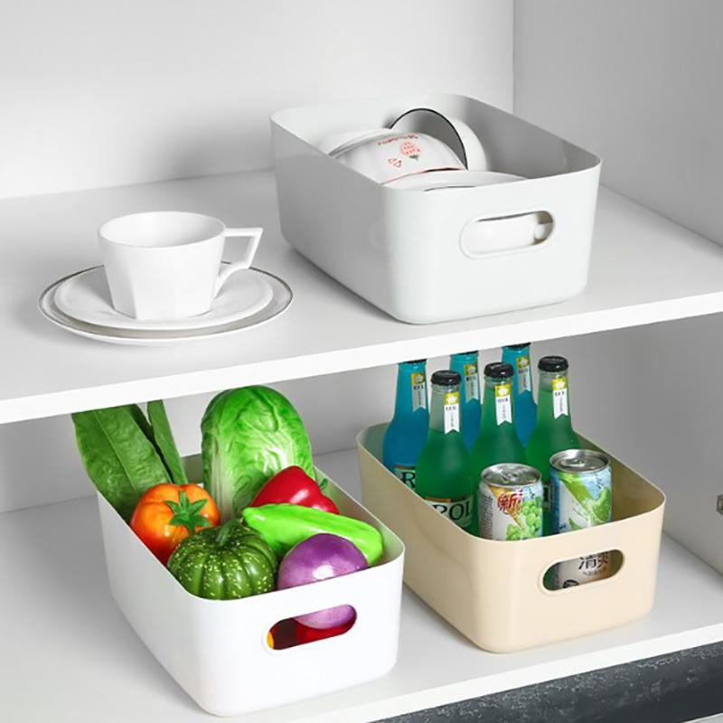 Desktop Storage Box 3 Sizes Large Capacity Cosmetic Makeup Tools Storage Box Stationery Underwear Card Phone Case Storage Box
