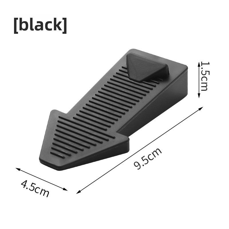 Rubber Wedge Door Stop Stopper Holder Safety Prevent Keep Door From Slamming