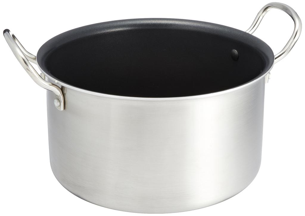 Endo Shoji Commercial TKG IH Select Pot 26cm IH Compatible AHVF605 Half-Cylinder 2-Layer