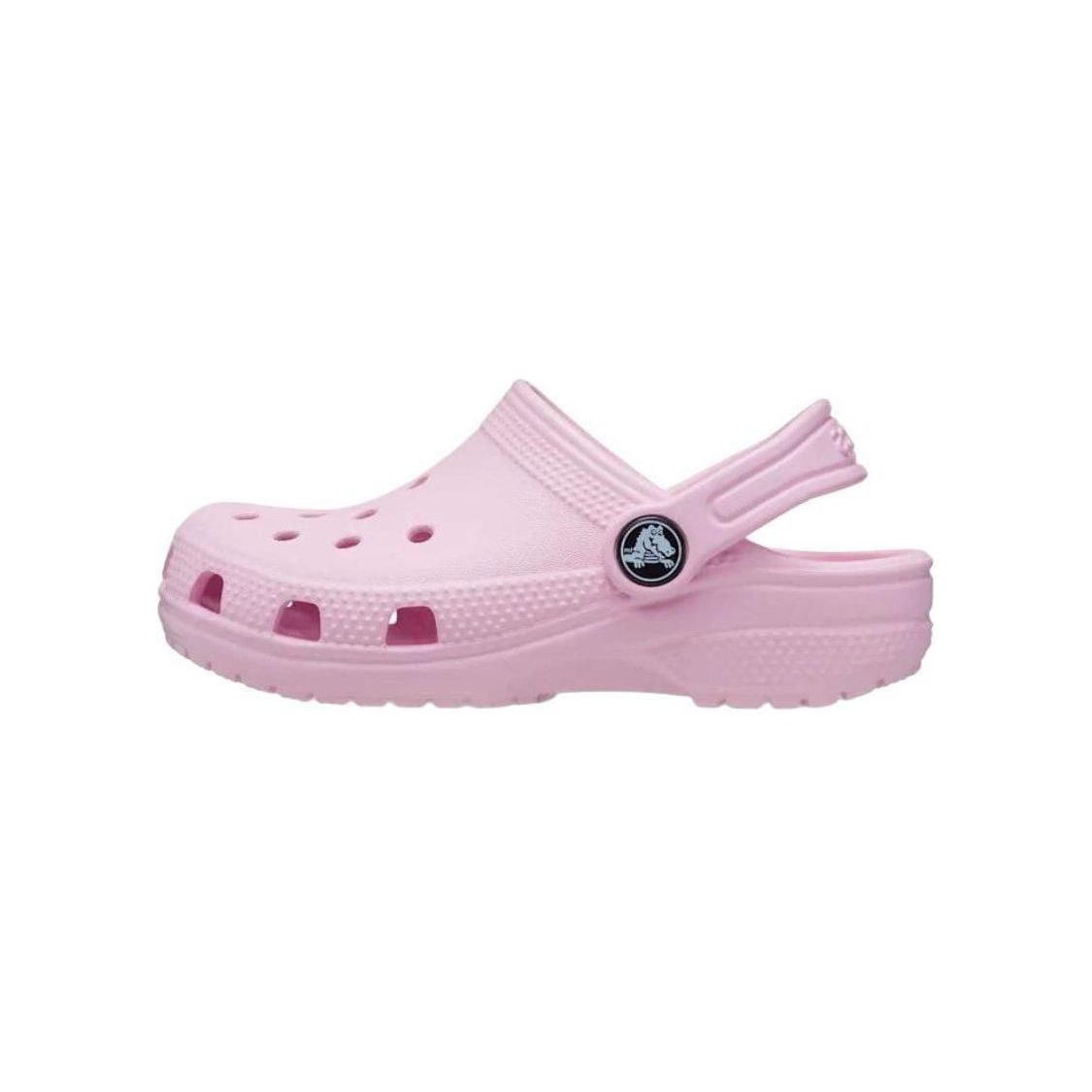 Crocs Classic Round Toe Slip-On Comfortable Kids Sandals Kids Sandals Pink 206991-6GD 34-35