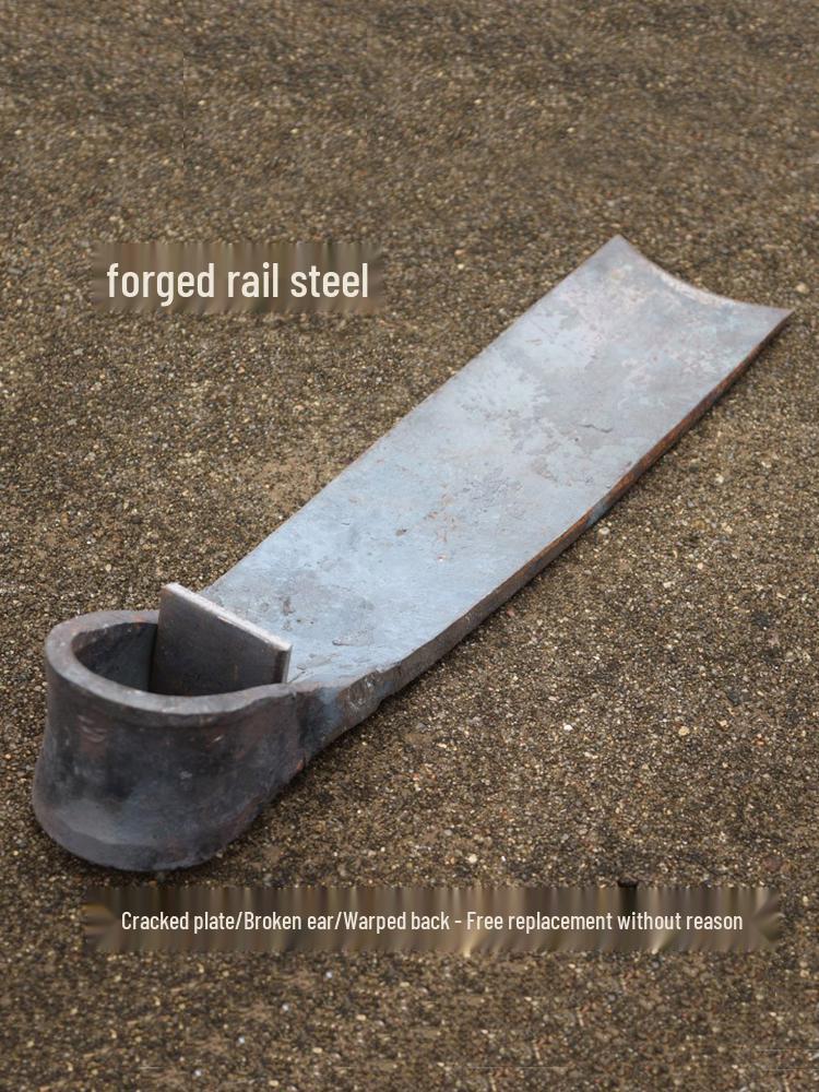 Forged Steel Blacksmith Hoe for Planting & Digging