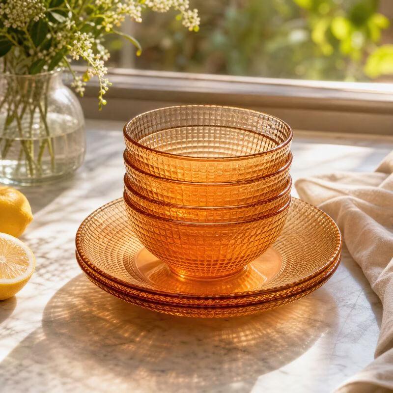 Duoyangwu Amber Star River 6-Piece Dinnerware Set