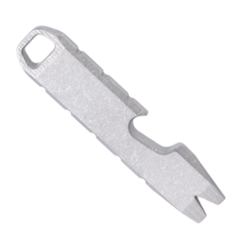 Metal Crowbars Multi Tool Bottle Opener Screwdriver Gear Multifunction Keychain Wrench Camping Survival Bottle Opener