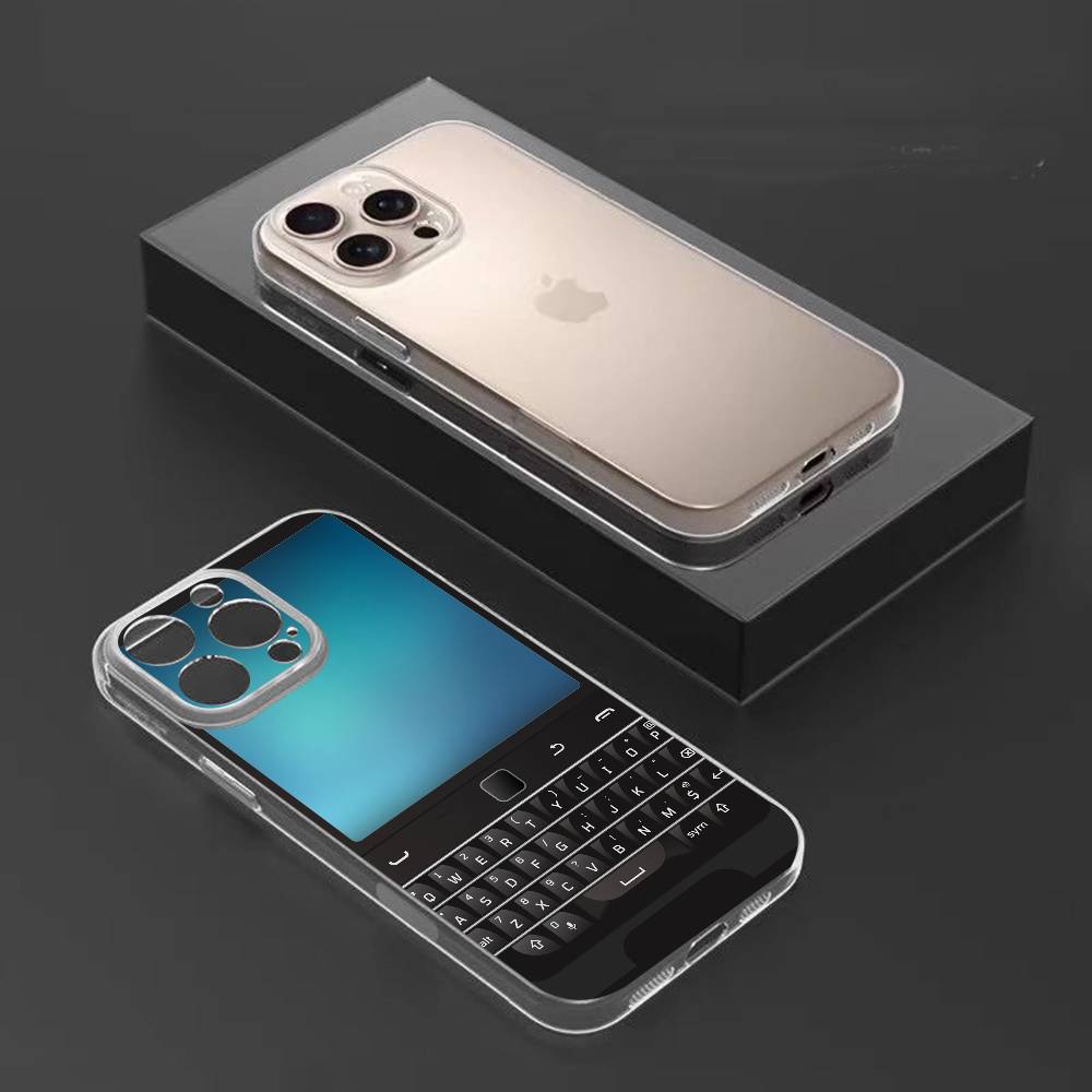 

V-Vintage Old phone Phone Case For iPhone17,16,15,14,13,12,11 Plus,Pro Max Soft Transparent Cover iPhone14ProMax