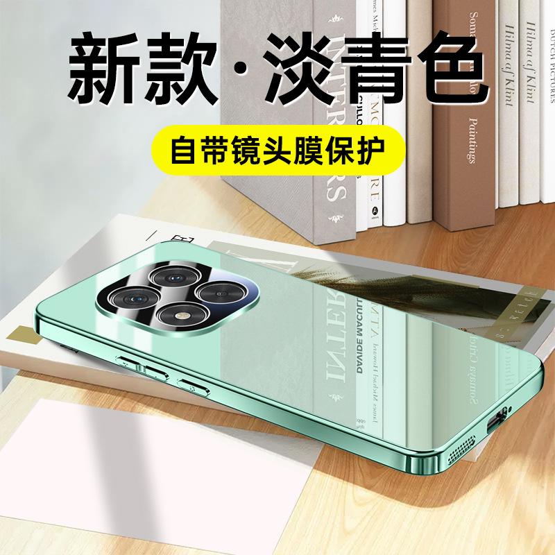 Applicable to Redmi note11pro mobile phone case note11 with its own lens film 11pro + ice crystal anti-drop protective case