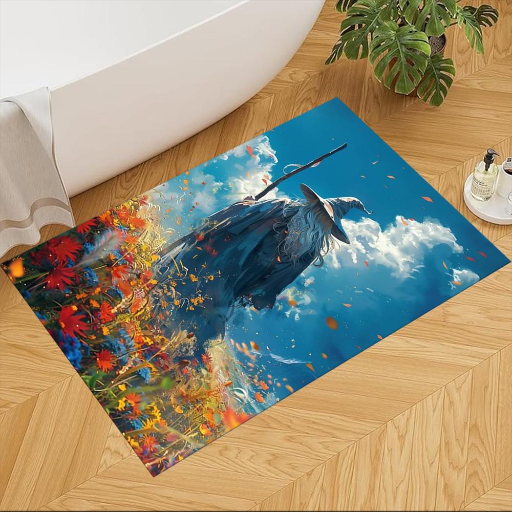 Lord Rings Area Rug Design for Entryway Study room Foyer Bedrooms Anti-slip Rug Office home decor Perfect Gift for Friends & Family