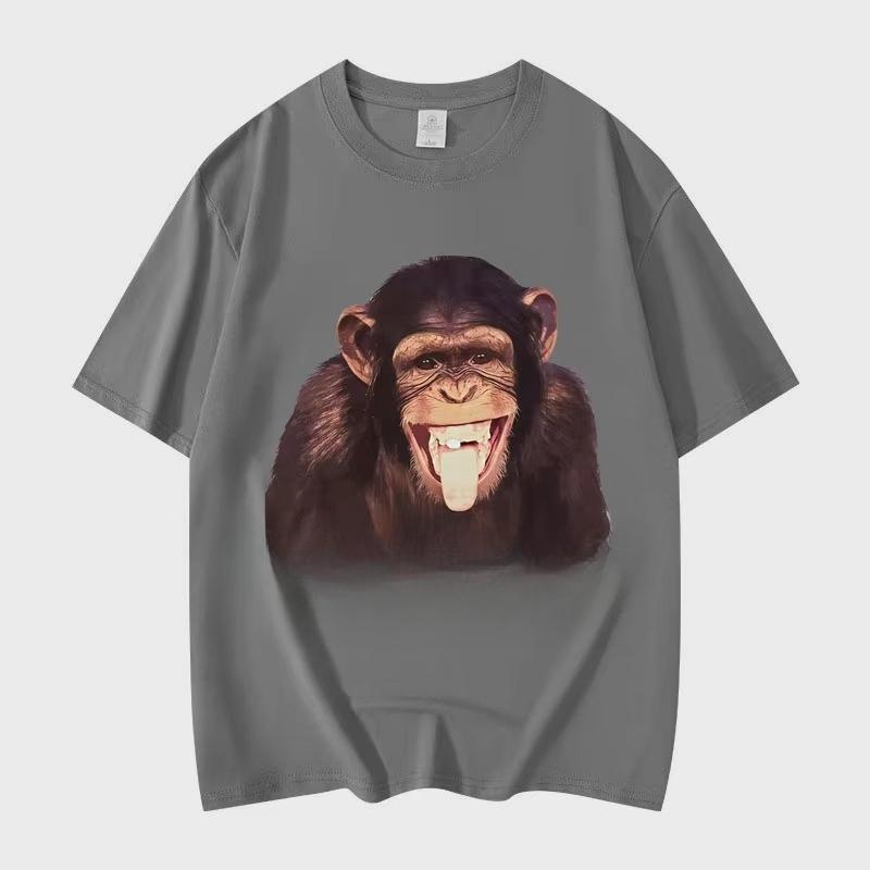Autism Monkey Funny Meme Graphic T Shirts Men Women Clothing High Quality Fashion T-shirt Summer Casual Short Sleeve T-shirts