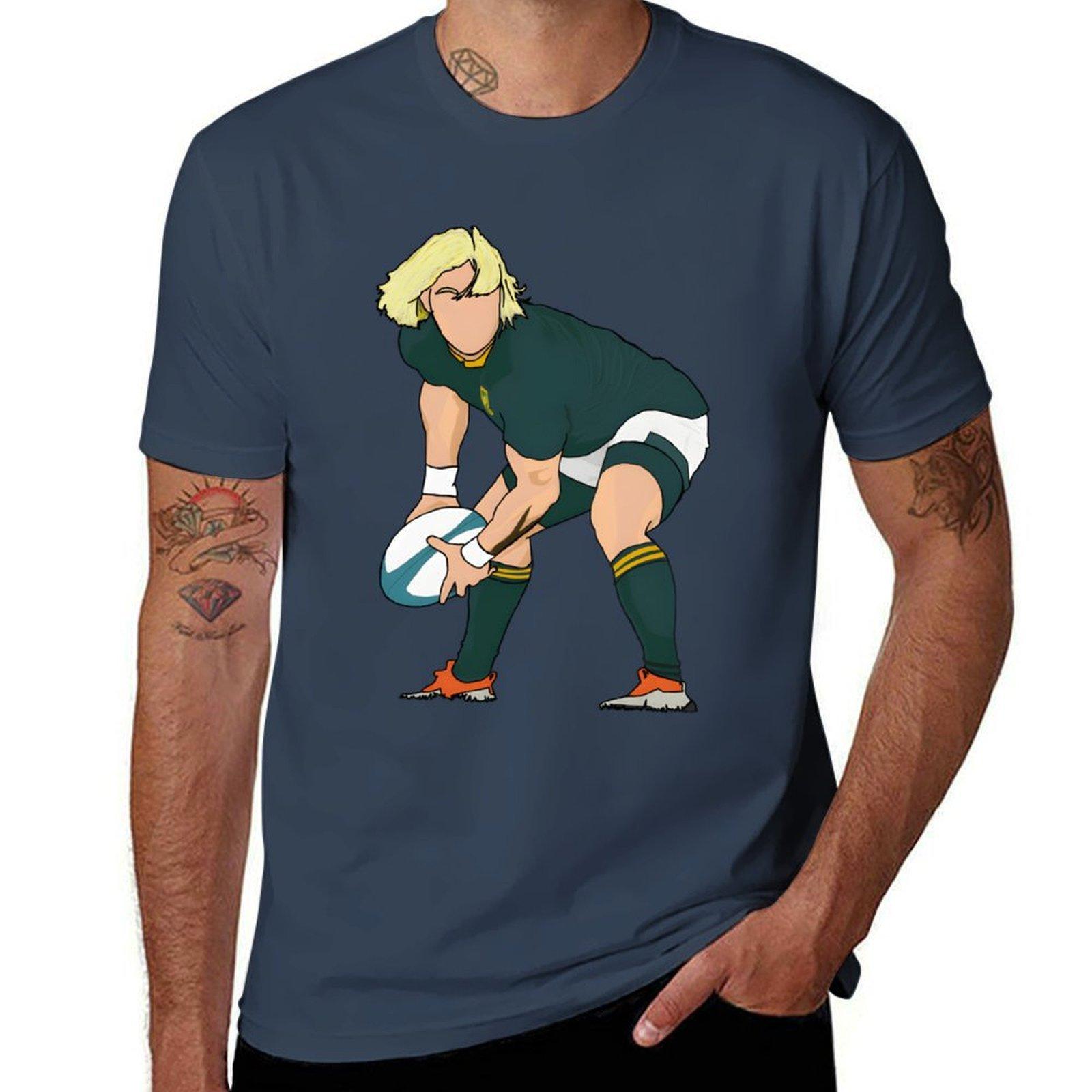 Faf De Klerk (South Africa) Tshirt Basic Daily Outfit Short Sleeve Tee S
