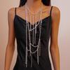 Collana di Perle con Nappa Multistrato di Alta Gamma - Design di Moda Europeo e Americano