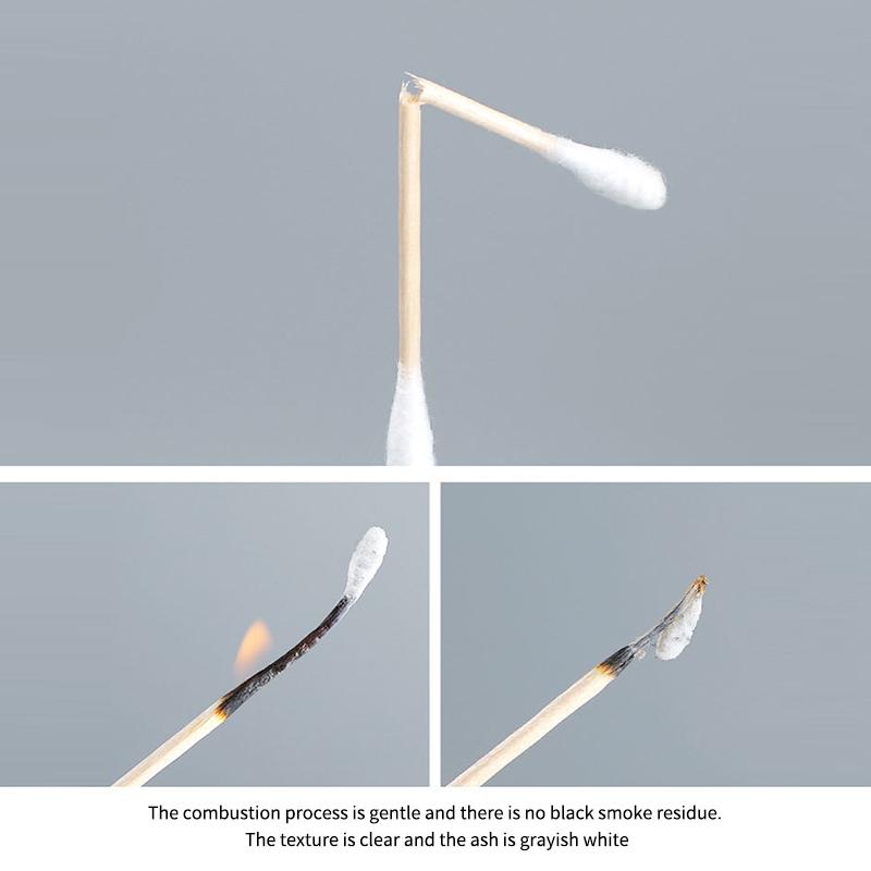 500PCS Boxed Double-Ended Cotton Swabs - Disposable Cleaning Cotton Swabs For Ear Cleaning - Makeup Removal Cotton Swabs