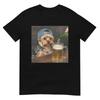 Yorkie Drinking Beer Funny Dog Meme TShirt
