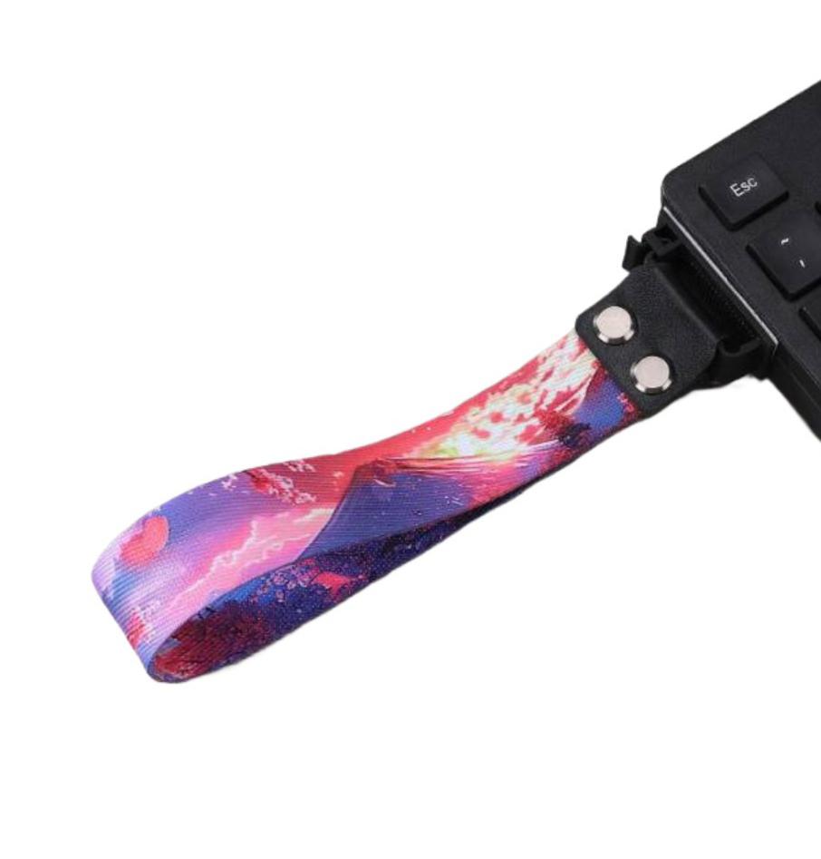 Stylish Twill Keyboards Strap Quality  Keyboards Strap with Vibrantly Anime Prints Durability Lanyard for Devices
