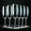 Crystal Champagne Glass Set Glass Goblet Red Wine Glass 6 Piece Set Cocktail Glass Drink Cup Wine Glass Sets Drinkware Gift