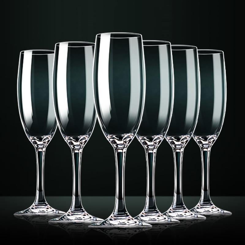Crystal Champagne Glass Set Glass Goblet Red Wine Glass 6 Piece Set Cocktail Glass Drink Cup Wine Glass Sets Drinkware Gift
