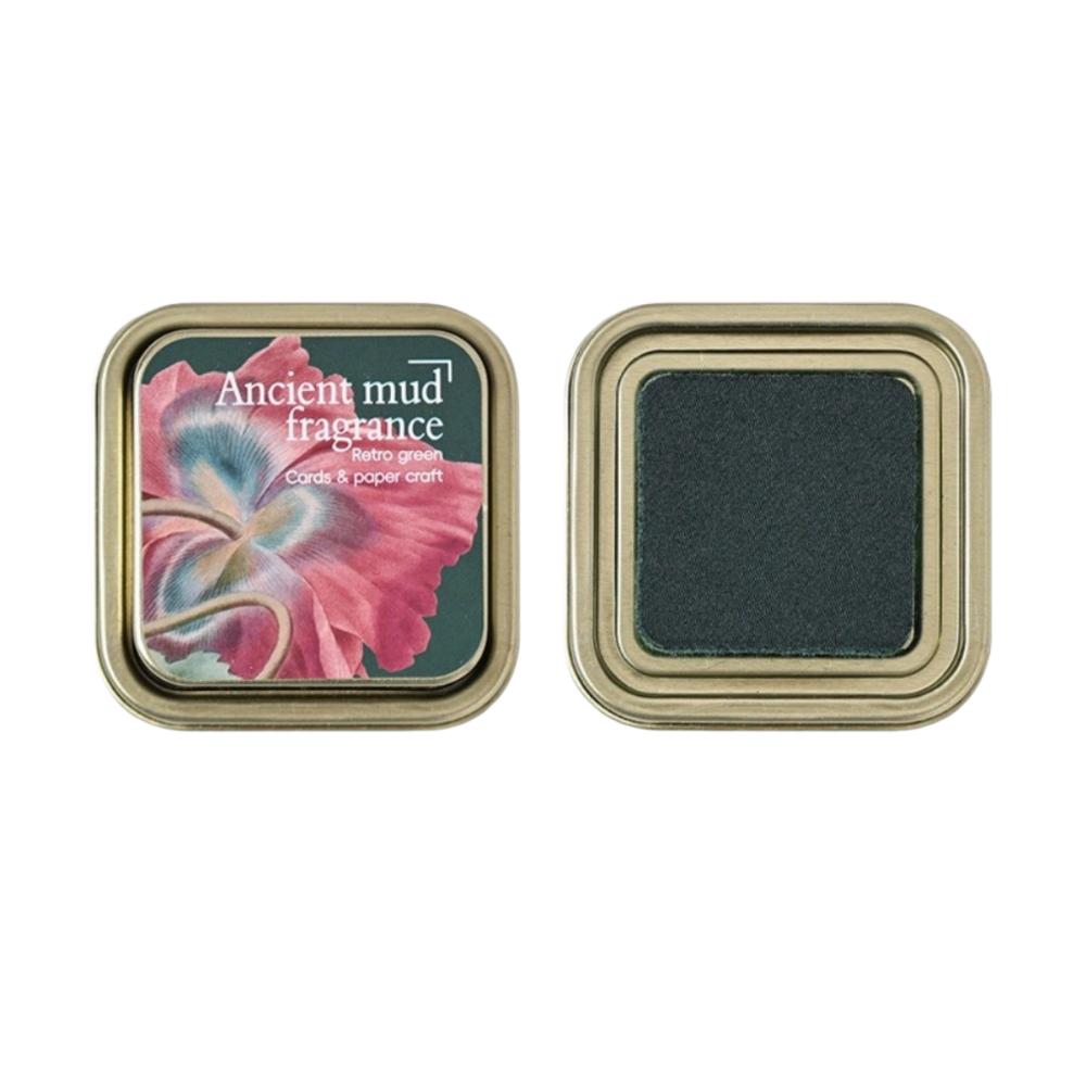 

Многоцветная самонаборная печать Универсальная штемпельная подушка для канцелярских товаров Новая штемпельная подушка для студентов зелёный